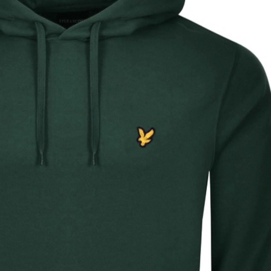 Alternative Image for ProductLyle And Scott Pullover Hoodie Green3